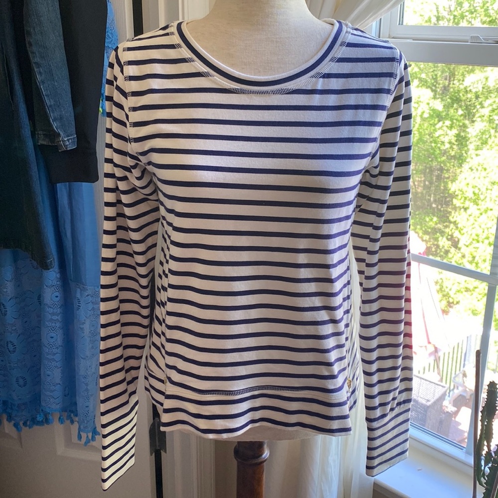 Nautical stripes Stella & Dot top